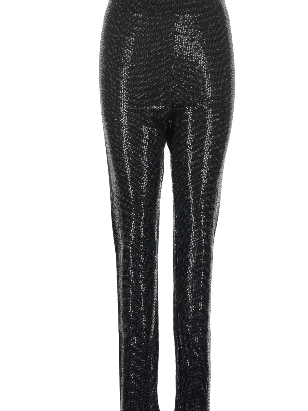Zara Black Sequined Skinny Pants